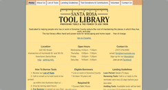 Desktop Screenshot of borrowtools.org