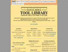 Tablet Screenshot of borrowtools.org